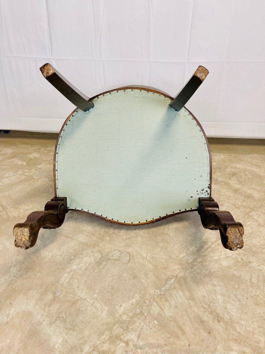 Fauteuil De Bureau - XIX ème Siècle. -photo-4